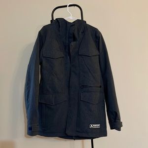 Burton gray snowboarding jacket